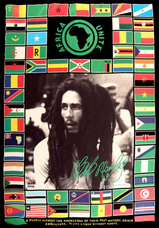 Bob Marley - Africa Unite Poster Bob Marley - Africa Unite Poster
