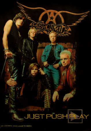 Aerosmith - Just Push Play Poster Aerosmith - Just Push Play Poster