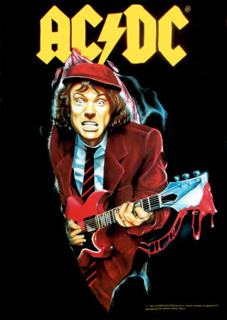 AC/DC - Angus Poster AC/DC - Angus Poster