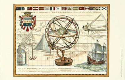 Nautical Map I Print Nautical Map I Print