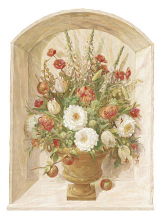Peonies and Apples I Print Peonies and Apples I Print