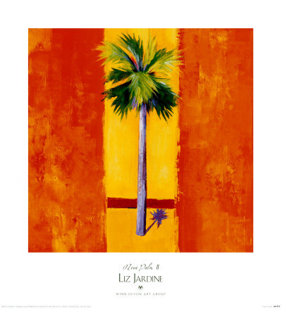 Neon Palm II Print Neon Palm II Print