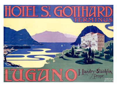 Hotel St. Gotthard, Zurich Giclee Print Hotel St. Gotthard, Zurich Giclee Print
