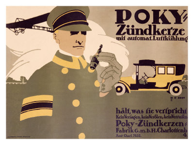 Poky Zundkerze Giclee Print Poky Zundkerze Giclee Print
