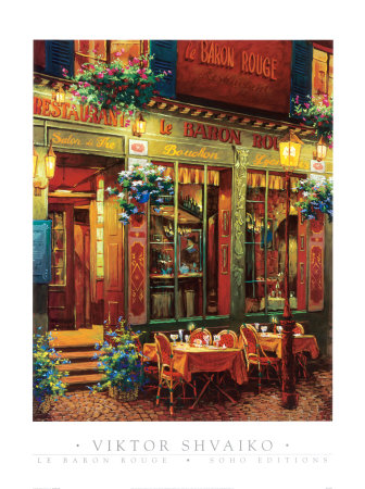 Le Baron Rouge Print Le Baron Rouge Print
