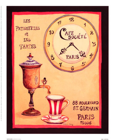 Cafe Societe Print Cafe Societe Print