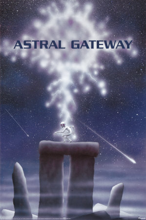 Astral Gateway Poster Astral Gateway Poster