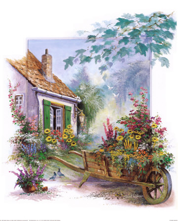 Blossomming Barrow Print Blossomming Barrow Print