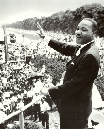 Martin Luther King Jr. Poster Card Martin Luther King Jr. Poster Card