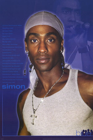Blue- Simon Poster Blue- Simon Poster