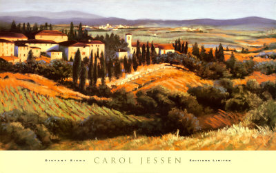 Distant Siena Print Distant Siena Print