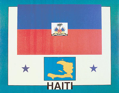 Flag of Haiti Print Flag of Haiti Print