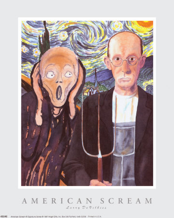 American Scream Print American Scream Print