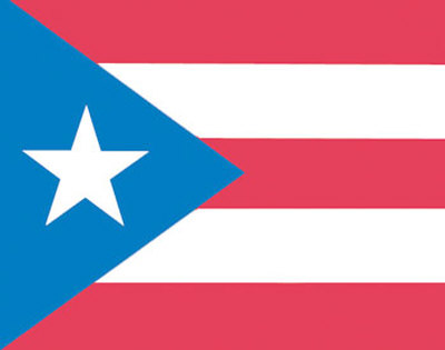 Puerto Rico Flag Print Puerto Rico Flag Print