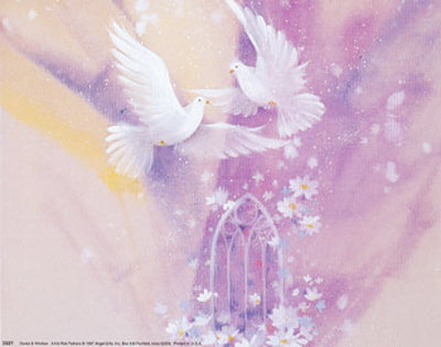 Doves and Windows Print Doves and Windows Print