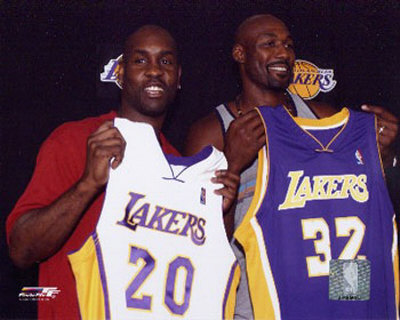 Gary Payton / Karl Malone Photograph Gary Payton / Karl Malone Photograph