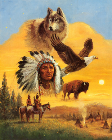 Sacred Chief Print Sacred Chief Print