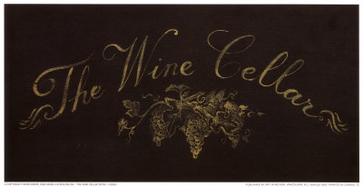 The Wine Cellar Print The Wine Cellar Print