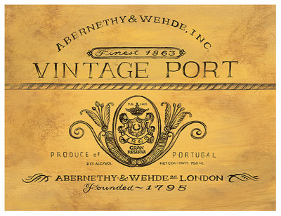 Vintage Port Print Vintage Port Print