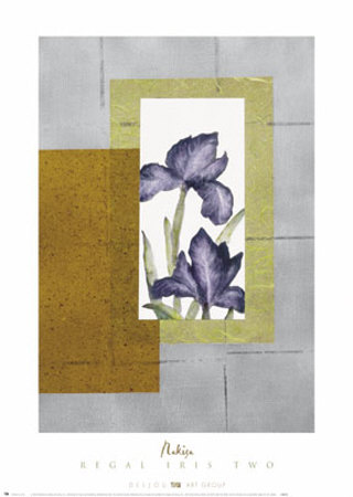Regal Iris II Print Regal Iris II Print