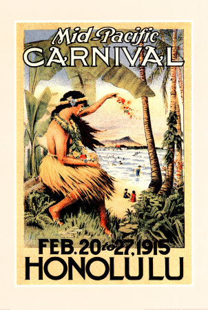 Mid-Pacific Carnival Print Mid-Pacific Carnival Print