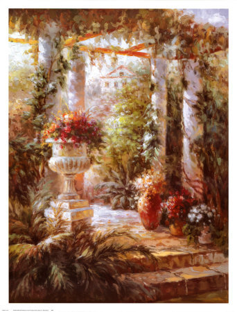 Garden Urn I Print Garden Urn I Print