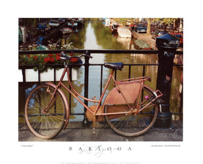 Canal Bike Print Canal Bike Print