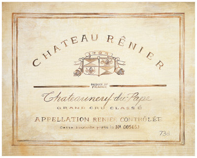 Chateau Renier Print Chateau Renier Print