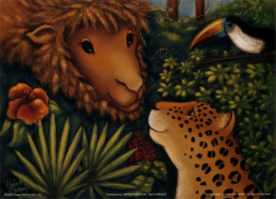 Jungle Love IV Print Jungle Love IV Print