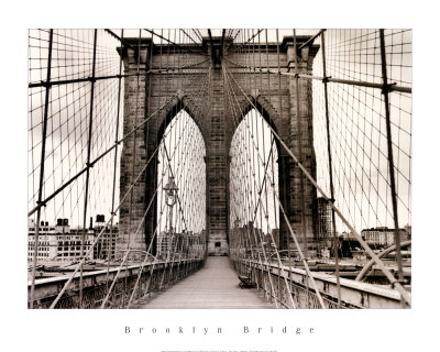 Brooklyn Bridge Print Brooklyn Bridge Print
