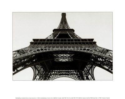 Eiffel Tower Print Eiffel Tower Print