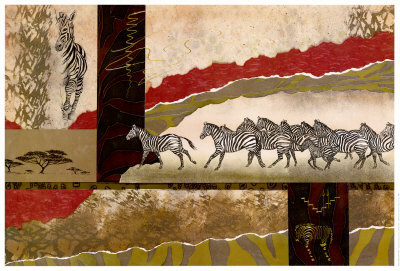 Serengeti Zebras Print Serengeti Zebras Print