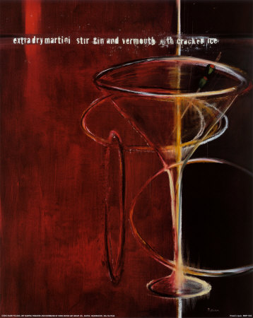 Dry Martini Print Dry Martini Print