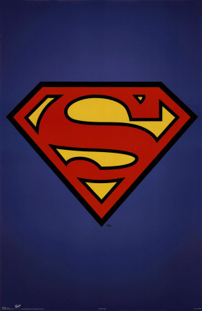 Superman Shield Poster