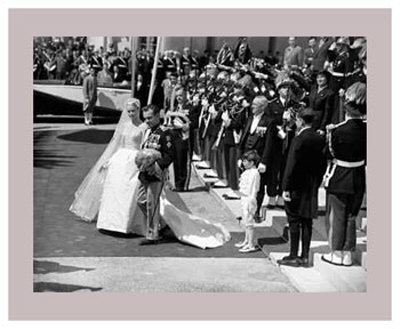 grace kelly wedding day. Grace Kelly and Prince