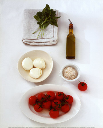 Salad Caprese Print Salad Caprese Print