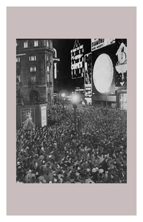 New Year Celebrations 1960 Print New Year Celebrations 1960 Print