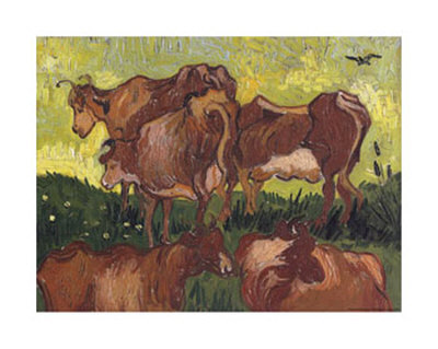 Cows, c.1890 Print Cows, c.1890 Print