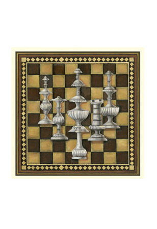 Chess Set II Print Chess Set II Print