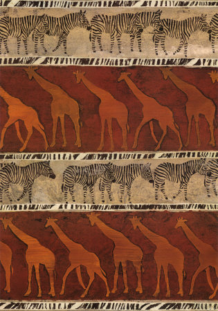 Zebras and Giraffes Print Zebras and Giraffes Print