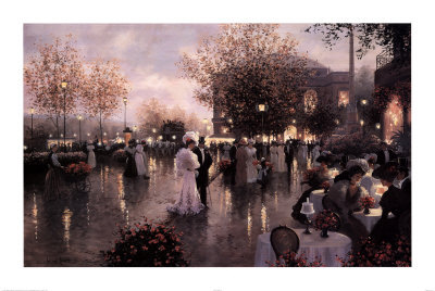 Café of Society Print Café of Society Print
