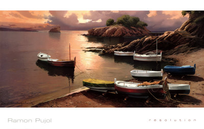 Reflections at Dusk Print Reflections at Dusk Print