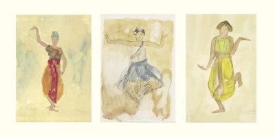 Cambodian Dancers Print Cambodian Dancers Print