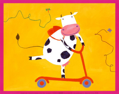 Scooter Ride Print Scooter Ride Print