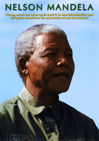 Nelson Mandela Poster Nelson Mandela Poster