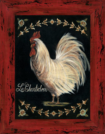Le Chanticleer Print Le Chanticleer Print