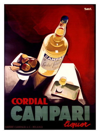 Cordial Campari Giclee Print Cordial Campari Giclee Print
