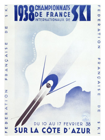 Championnats de France, c.1938 Giclee Print Championnats de France, c.1938 Giclee Print