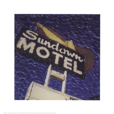 Sundown Motel Print Sundown Motel Print