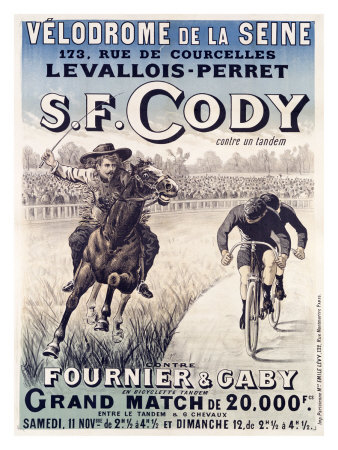 S.F. Cody vs. Fournier and Gaby Giclee Print S.F. Cody vs. Fournier and Gaby Giclee Print
